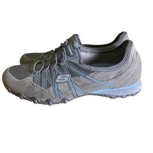 Skechers Shoes Womens Size 8 Relaxed Fit Memory Foam Comfort Gray Walking